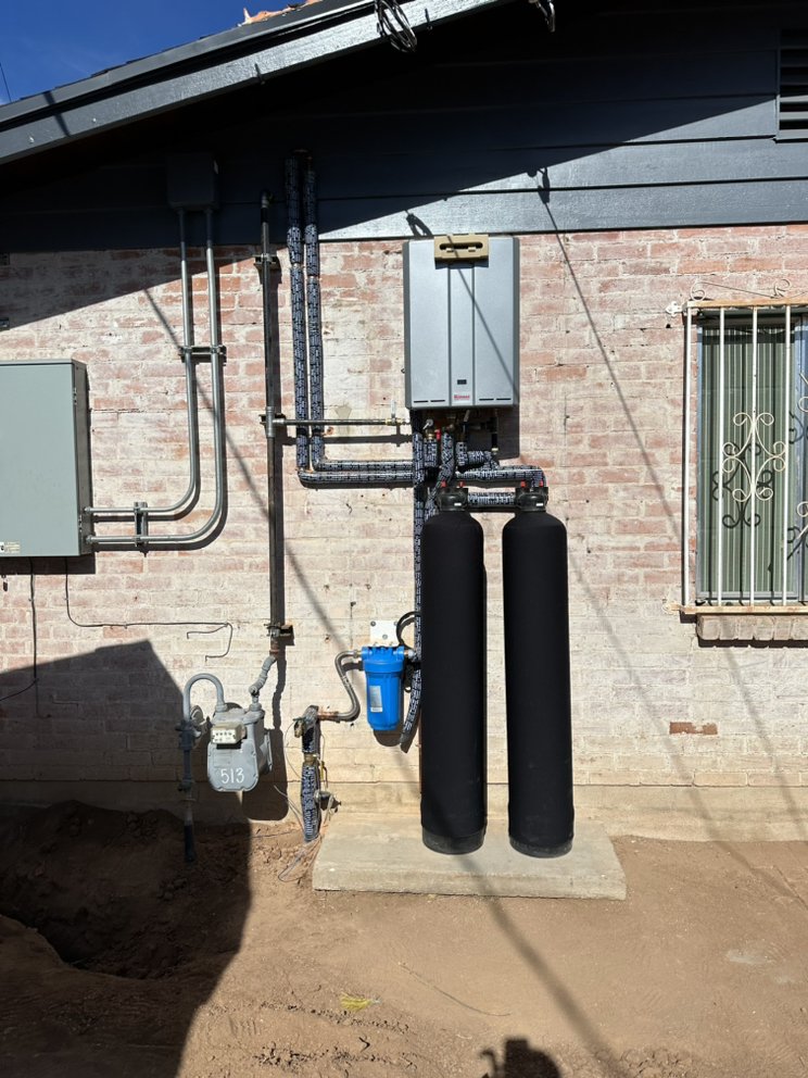 Slide of Code Blue Plumbing Phoenix