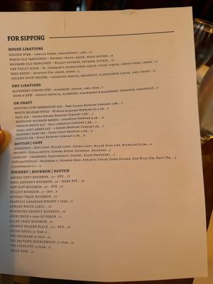 Menu photo 1 The Orville West Bend, WI