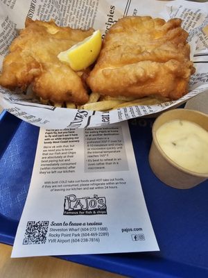 Pajo's Fish & Chips at YVR Airport by null