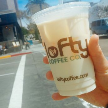 Lofty Coffee - Black Lavender Tea over ice - Coffee & Tea Near Me - San Diego, California