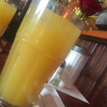 Mi Ranchito 2 - Woooooooooo Papaya Juice!!!!   Can never go wrong - Peruvian Near Me - Stamford, Connecticut