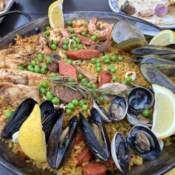 Cafe Sevilla - Valenciana Paella Familia - Spanish Near Me - Costa Mesa, California Cafe Sevilla - Valenciana Paella Familia - Spanish Near Me - Costa Mesa, California