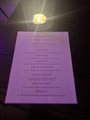 Menu photo 5 Alana Bar & Tapas Palm Springs, CA Menu photo 5 Alana Bar & Tapas Palm Springs, CA