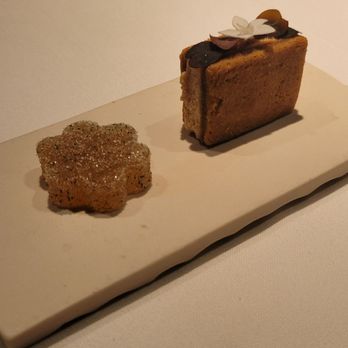 Oriole - Pumpkin Mochi Ice cream sandwich with a starfruit paté de fruit - New American Near Me - Chicago, Illinois Oriole - Pumpkin Mochi Ice cream sandwich with a starfruit paté de fruit - New American Near Me - Chicago, Illinois