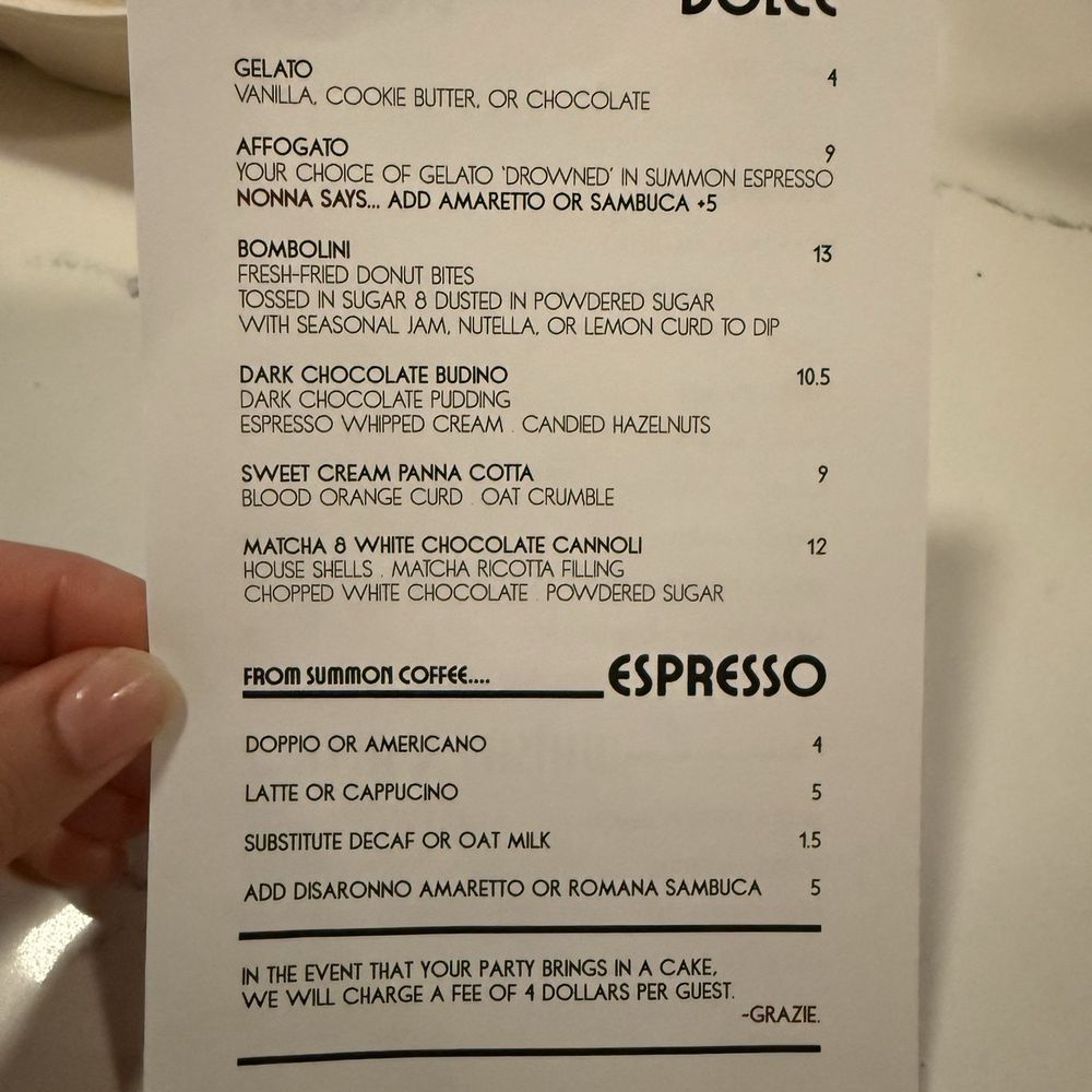 Pizza Capo - Dessert menu - Pizza Near Me - McMinnville, Oregon