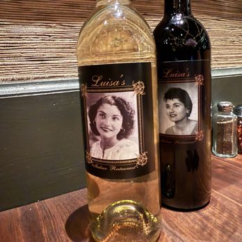 Luisa's Restaurant - Luisa's teenage pictures are on the house wine - Italian Near Me - San Francisco, California Luisa's Restaurant - Luisa's teenage pictures are on the house wine - Italian Near Me - San Francisco, California