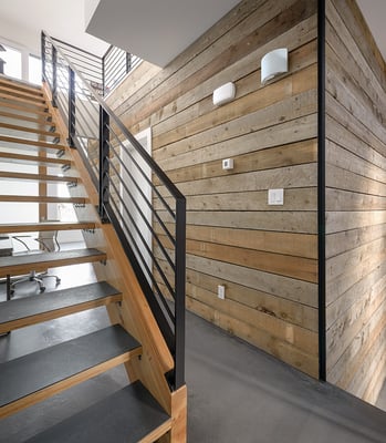 Photo of Greenhome Solutions - Seattle, WA, US. Gray and brown barnwood mix