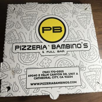 Pizzeria Bambinos - Pizza Near Me - Cathedral City, California Pizzeria Bambinos - Pizza Near Me - Cathedral City, California