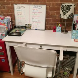 Rebecca Reorganize - Organized home office.