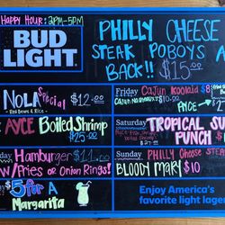 Rosie Jo's - Daily Specials - 09/2022