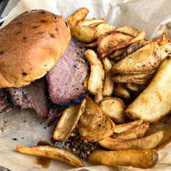 Off the Bone BBQ + Ribhouse - Our lunch specials include an $8 brisket sandwich with fries!