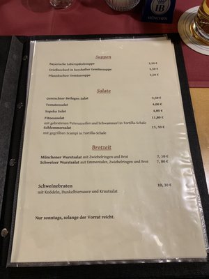 Menu photo 7 Starzel-Stuben Alling Alling, BY Menu photo 7 Starzel-Stuben Alling Alling, BY