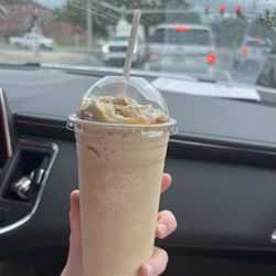 American Grace - A large Caramel Frappuccino