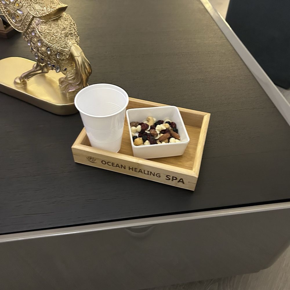 OCEAN HEALING SPA - Post massage snack - Massage Therapy Near Me - Bakersfield, California OCEAN HEALING SPA - Post massage snack - Massage Therapy Near Me - Bakersfield, California