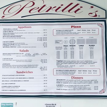 PETRILLI’S PIZZA - Updated February 2026 - 353 Photos & 896 Reviews ...