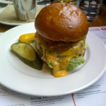 Simmzy's - Simmzy's burger with avocado. - American Near Me - Manhattan Beach, California Simmzy's - Simmzy's burger with avocado. - American Near Me - Manhattan Beach, California