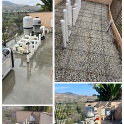OC Elite Pool Services - Equipment pad replacement