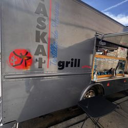Exterior of the food truck