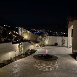 Bella Park INC. - Landscape Lighting and Fire Pit Installation.