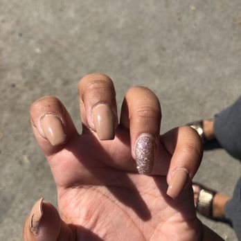 Blooming Nails Spa - Peeling gel nail. Got nails done last Saturday - Nail Salons Near Me - San Pablo, California
