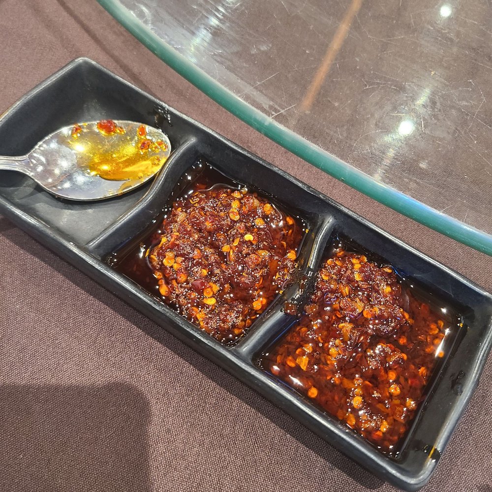 Dim Sum Palace - Homemade chili oil. - Dim Sum Near Me - New York, New York Dim Sum Palace - Homemade chili oil. - Dim Sum Near Me - New York, New York