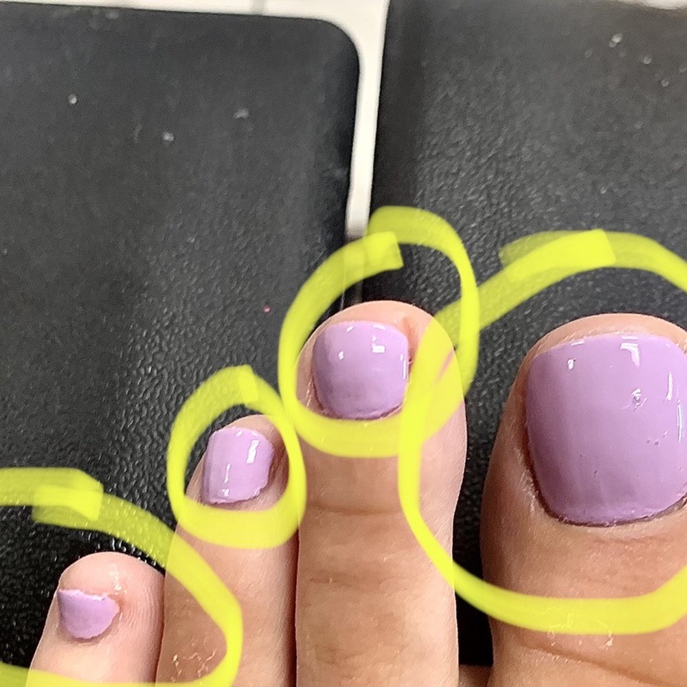 Cosmo Nails & Spa - Every toe nail was bad. Uneven, not filed evenly, bubbles in nail polish - Nail Technicians Near Me - Saint Louis, Missouri Cosmo Nails & Spa - Every toe nail was bad. Uneven, not filed evenly, bubbles in nail polish - Nail Technicians Near Me - Saint Louis, Missouri