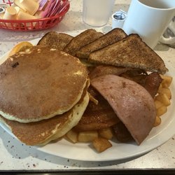 This breakfast dish should be renamed, 'The Family Platter'! It was delicious!