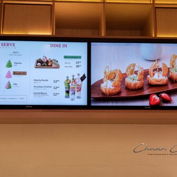 Bloom - menu on wall - Cafes Near Me - Toronto, Ontario