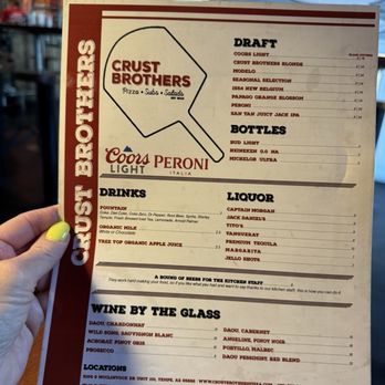 Crust Brothers Pizza - Menu May 2025 - Pizza Near Me - Scottsdale, Arizona Crust Brothers Pizza - Menu May 2025 - Pizza Near Me - Scottsdale, Arizona
