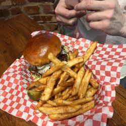 Town Tavern - JD bourbon burger
