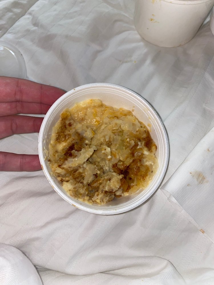 Order Au Gratin Potatoes food online from Baldy's Barbeque store, Bend on bringmethat.com