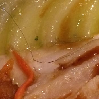 Sakura Buffet - A HAIR in my food!!! GROSS! - Japanese Near Me - Auburn, New York