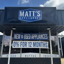 Matt's Appliances Store front