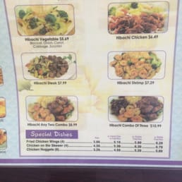 Hibachi Menu Hibachi Menu