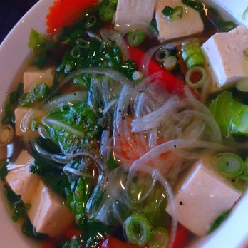 Viet Restaurant - #48 Pho Chay with veggie broth & steamed tofu - Vietnamese Near Me - El Paso, Texas