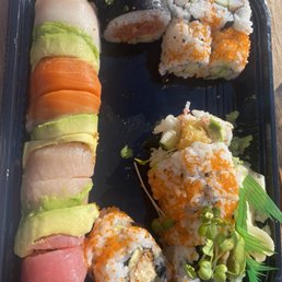 45. Rainbow Roll 41. California Roll 39. Spicy Tuna Roll shrimp 44. Tempura Roll 45. Rainbow Roll 41. California Roll 39. Spicy Tuna Roll shrimp 44. Tempura Roll