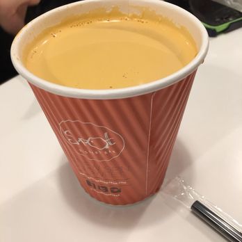 Spot Dessert Bar - Thai iced tea(hot) - Desserts Near Me - Flushing, New York