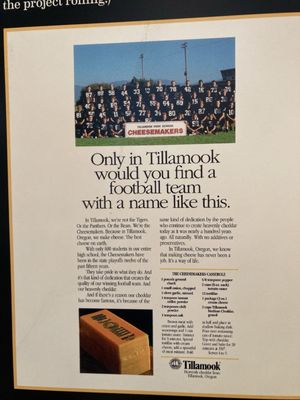 Menu photo 3 Tillamook Creamery Tillamook, OR
