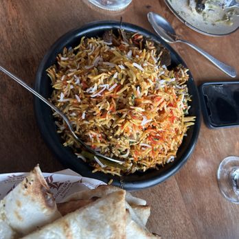 Spice Room Tandoor & Bar - Lamb biryani - Indian Near Me - Calgary, Alberta