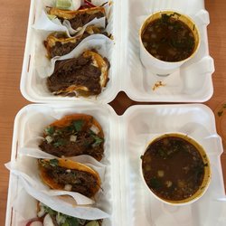 Chando's Tacos - Two 3 Birria taco combos w consomé