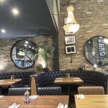 Troia - Interior - there is also alfresco seating - Mediterranean Near Me - London, XGL Troia - Interior - there is also alfresco seating - Mediterranean Near Me - London, XGL