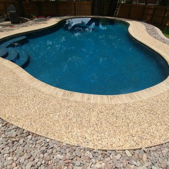 Artisan Pool & Spa - After pool fill for pebble job. Satisfied with color. - Pool Cleaners Near Me - Boerne, Texas Artisan Pool & Spa - After pool fill for pebble job. Satisfied with color. - Pool Cleaners Near Me - Boerne, Texas