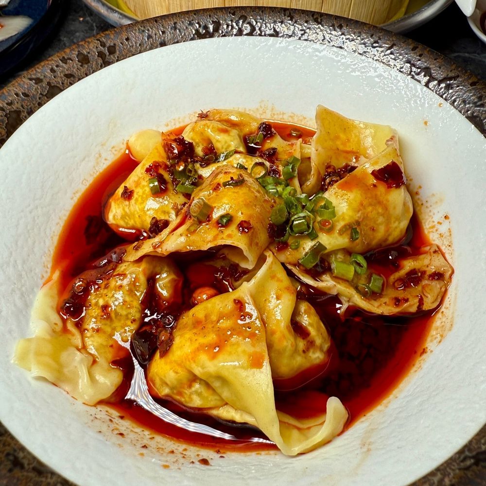 Chili Bistro - Spicy Chili Oil Dumplings - Chinese Near Me - Washington, DC, District of Columbia