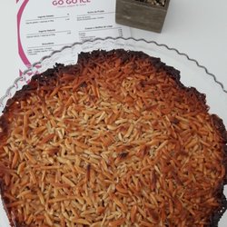 Go Go Ice - Tarte de amêndoa. Home made