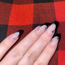 Estrella Nails By kathy - Full set acrylics with tips, gel polish, and designs