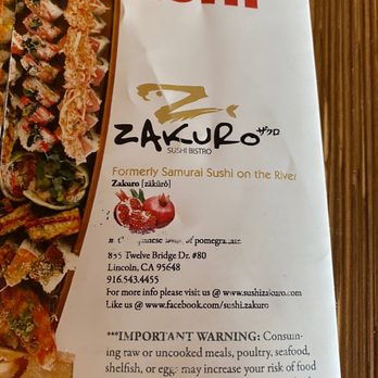 Zakuro - Sushi Bars Near Me - Lincoln, California Zakuro - Sushi Bars Near Me - Lincoln, California