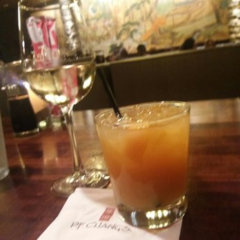 P.F. Chang's - Twisted Whiskey Sour and a glass of Riesling - Asian Fusion Near Me - Baton Rouge, Louisiana P.F. Chang's - Twisted Whiskey Sour and a glass of Riesling - Asian Fusion Near Me - Baton Rouge, Louisiana