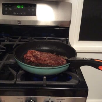 Joseph's Finest Meats - N.Y. Strip--cooking in progress - Meat Shops Near Me - Chicago, Illinois
