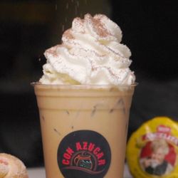 Con Azucar Cafe - Abuelita Iced latte