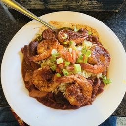 Red Beans & Rice w/ Shrimp!